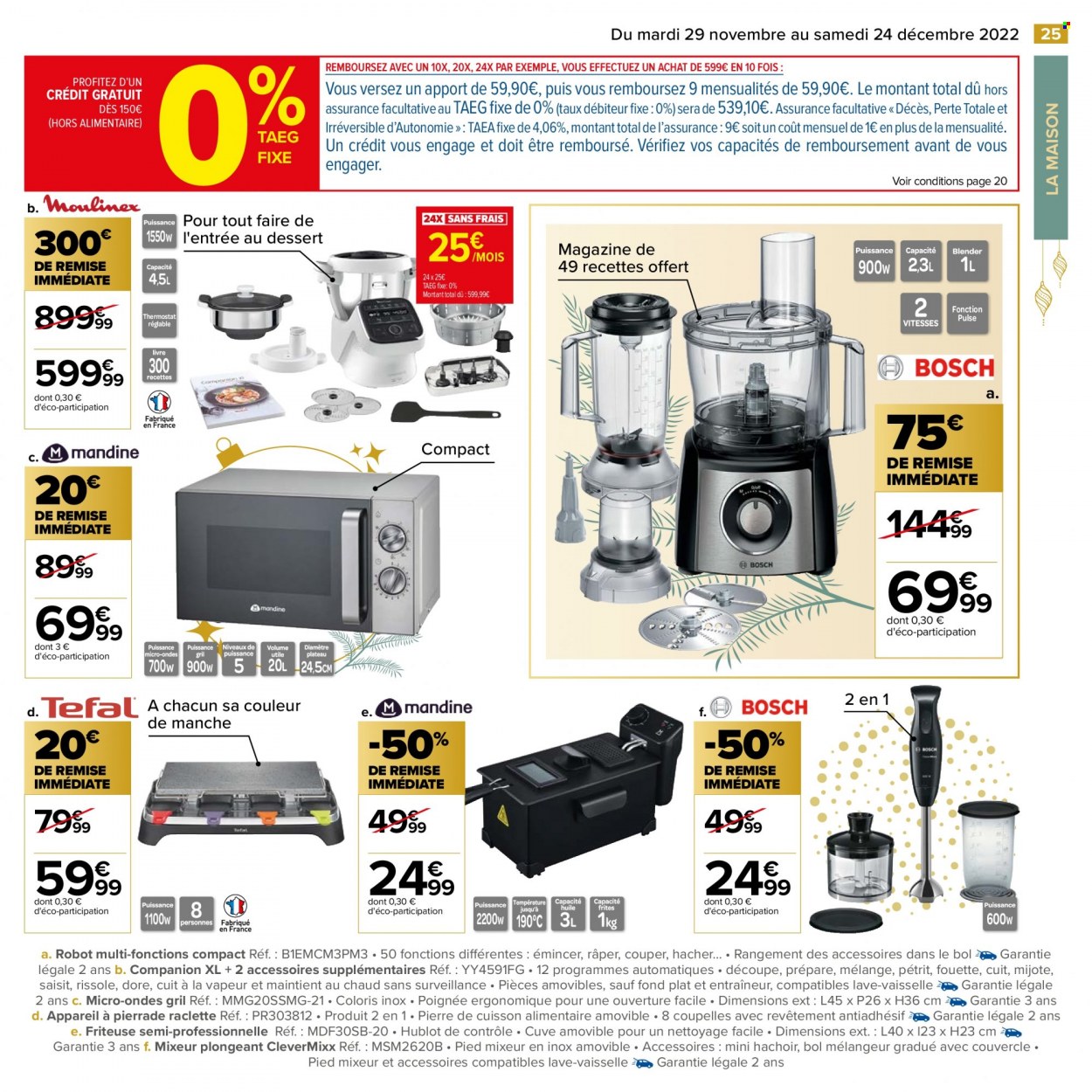 Catalogue Carrefour Hypermarchés - 29/11/2022 - 24/12/2022. Page 25