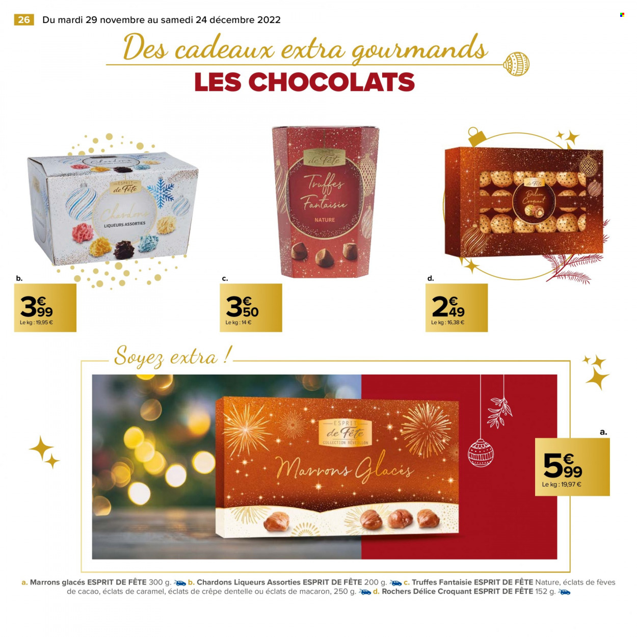 Catalogue Carrefour Hypermarchés - 29/11/2022 - 24/12/2022. Page 26