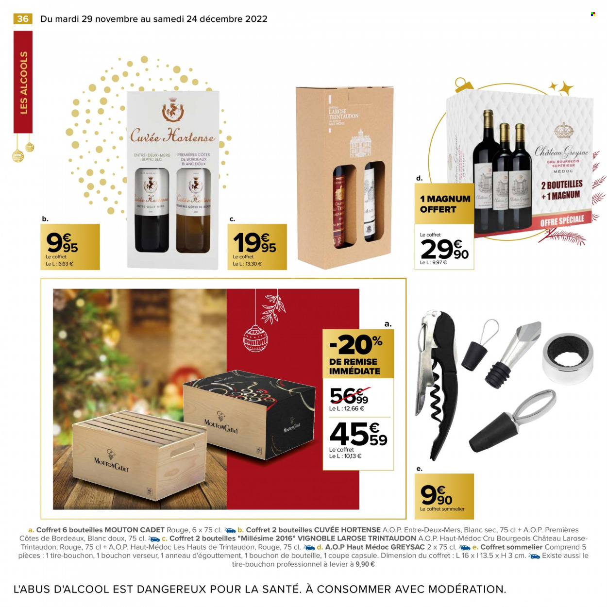 Catalogue Carrefour Hypermarchés - 29/11/2022 - 24/12/2022. Page 36