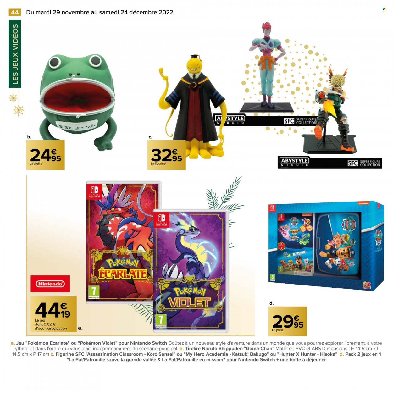 Catalogue Carrefour Hypermarchés - 29/11/2022 - 24/12/2022. Page 44