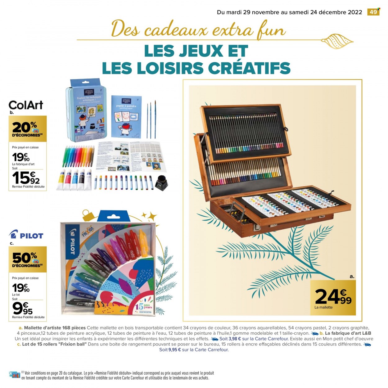 Catalogue Carrefour Hypermarchés - 29/11/2022 - 24/12/2022. Page 49