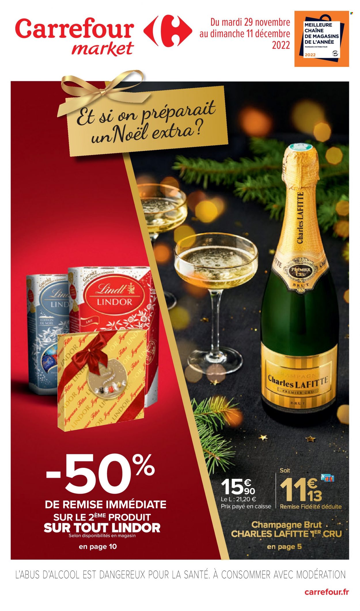 Catalogue Carrefour Market - 29/11/2022 - 11/12/2022. Page 1