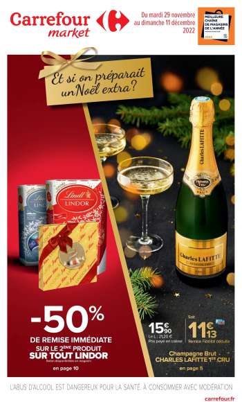 Catalogue Carrefour Market - 29/11/2022 - 11/12/2022.