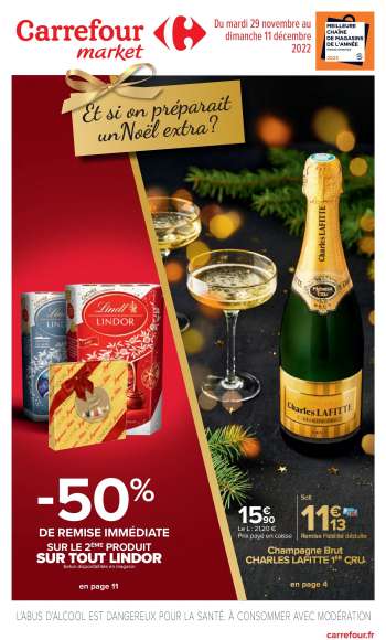 Catalogue Carrefour Market - 29/11/2022 - 11/12/2022.