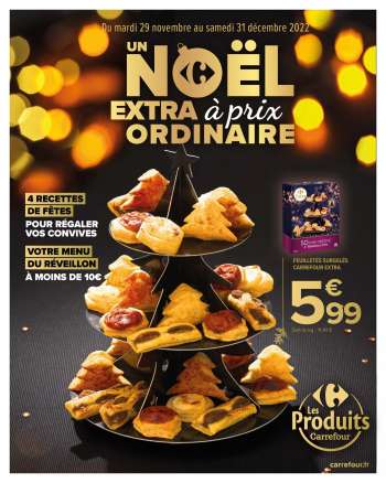 Catalogue Carrefour Market - 29/11/2022 - 31/12/2022.