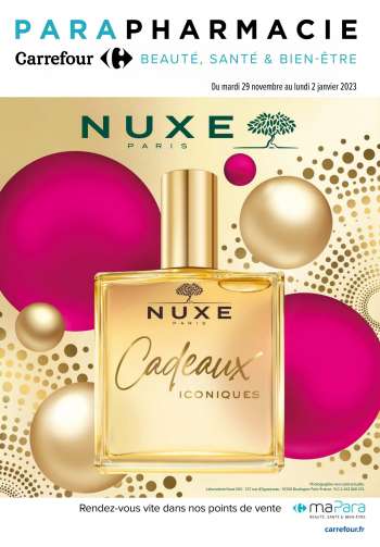 Catalogue Carrefour Hypermarchés - 29/11/2022 - 02/01/2023.