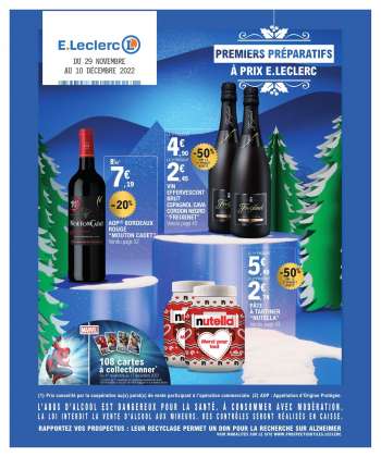Catalogue E.Leclerc - 29/11/2022 - 10/12/2022.