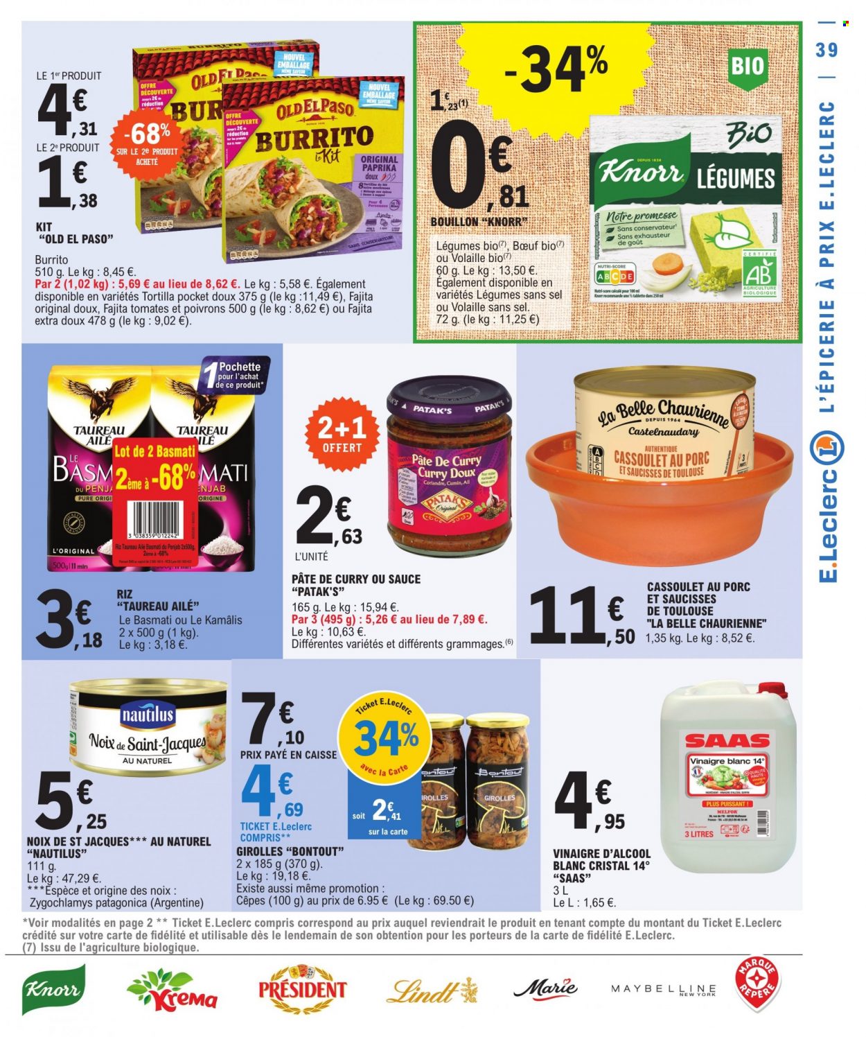 Catalogue E.Leclerc - 29/11/2022 - 10/12/2022. Page 39