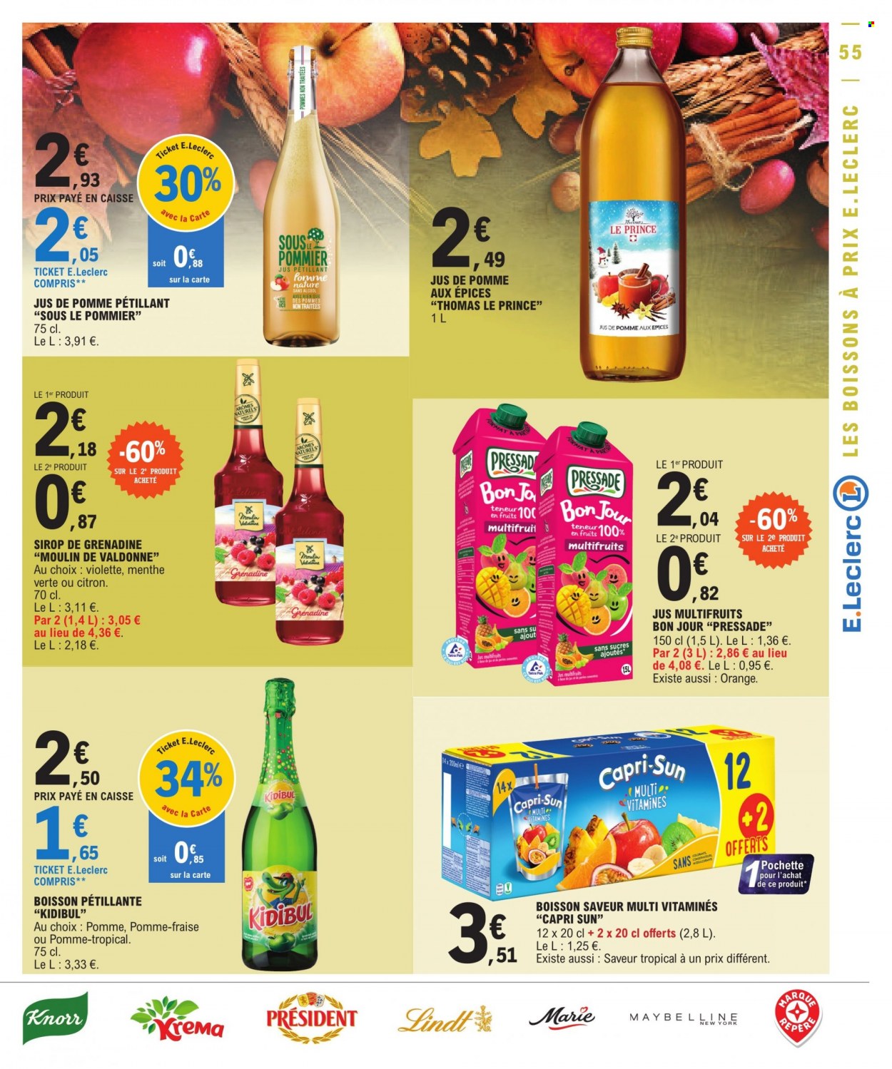 Catalogue E.Leclerc - 29/11/2022 - 10/12/2022. Page 55