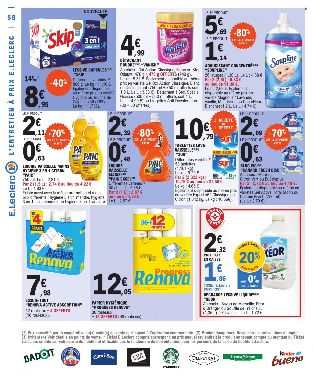 Catalogue E.Leclerc - 29/11/2022 - 10/12/2022. Page 58