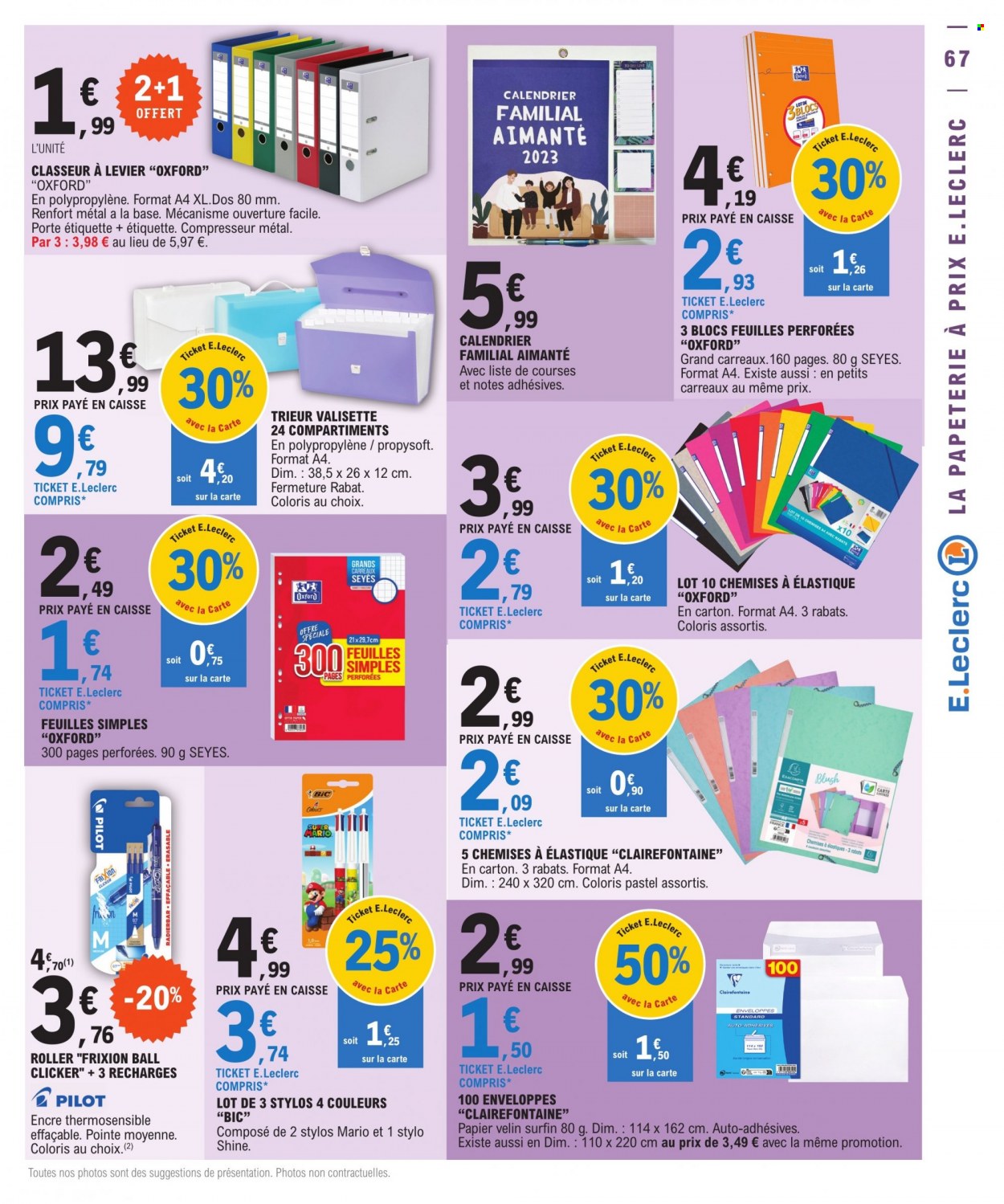 Catalogue E.Leclerc - 29/11/2022 - 10/12/2022. Page 67