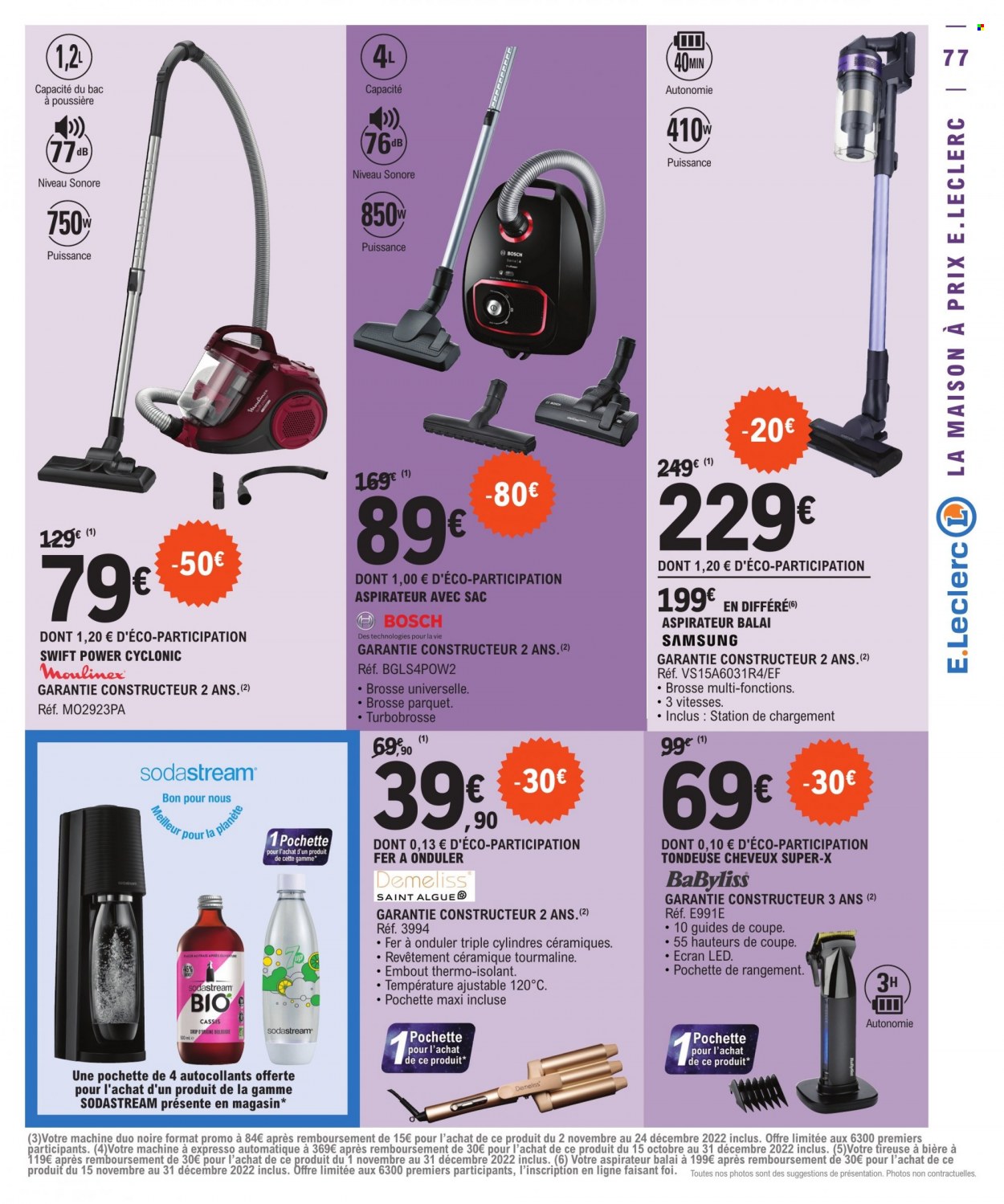 Catalogue E.Leclerc - 29/11/2022 - 10/12/2022. Page 77