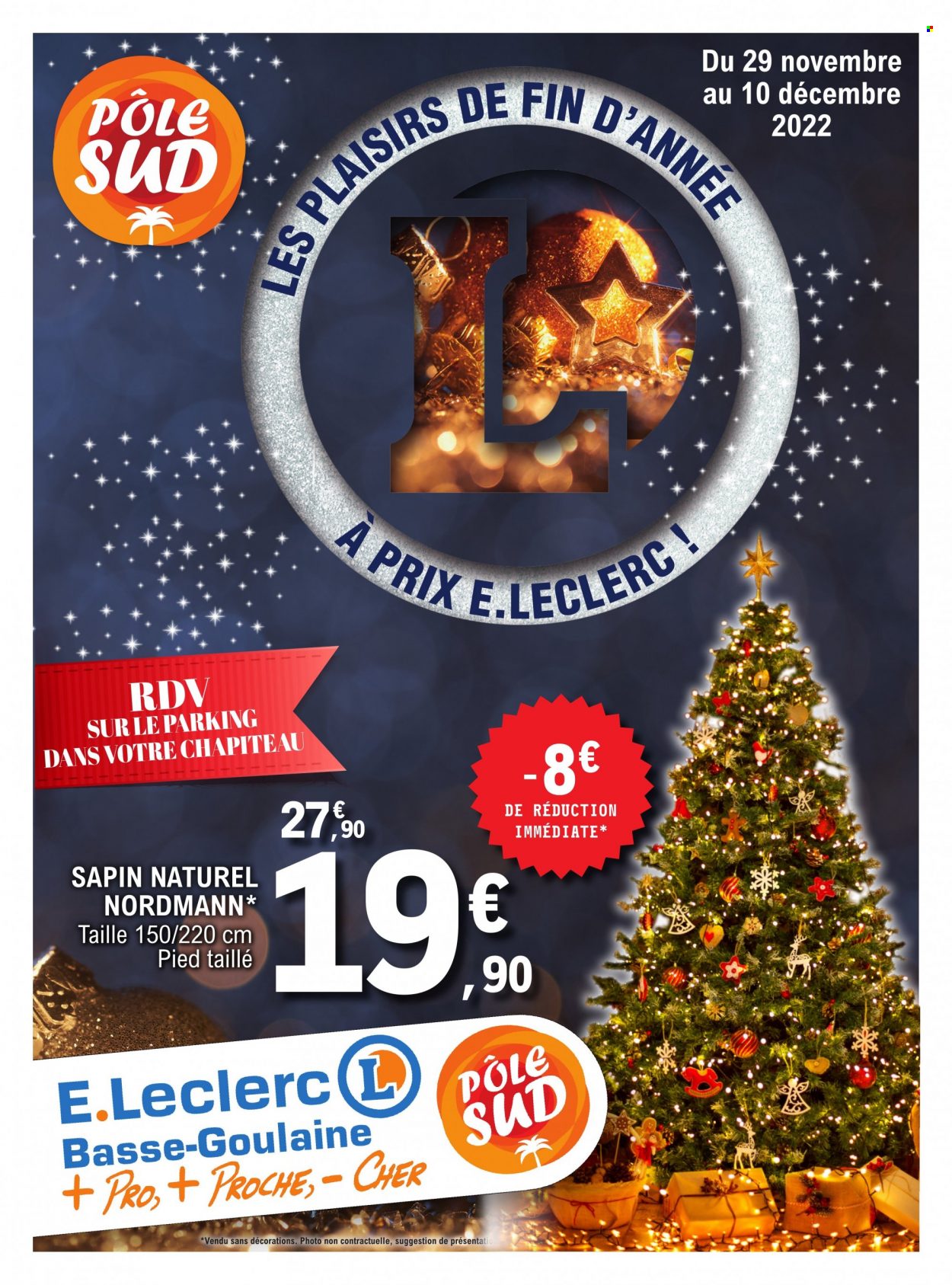 Catalogue E.Leclerc - 29/11/2022 - 10/12/2022. Page 1