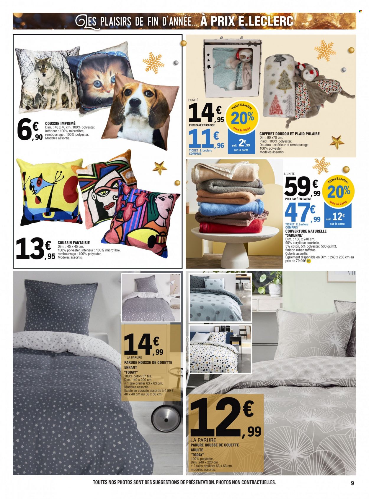 Catalogue E.Leclerc - 29/11/2022 - 10/12/2022. Page 9