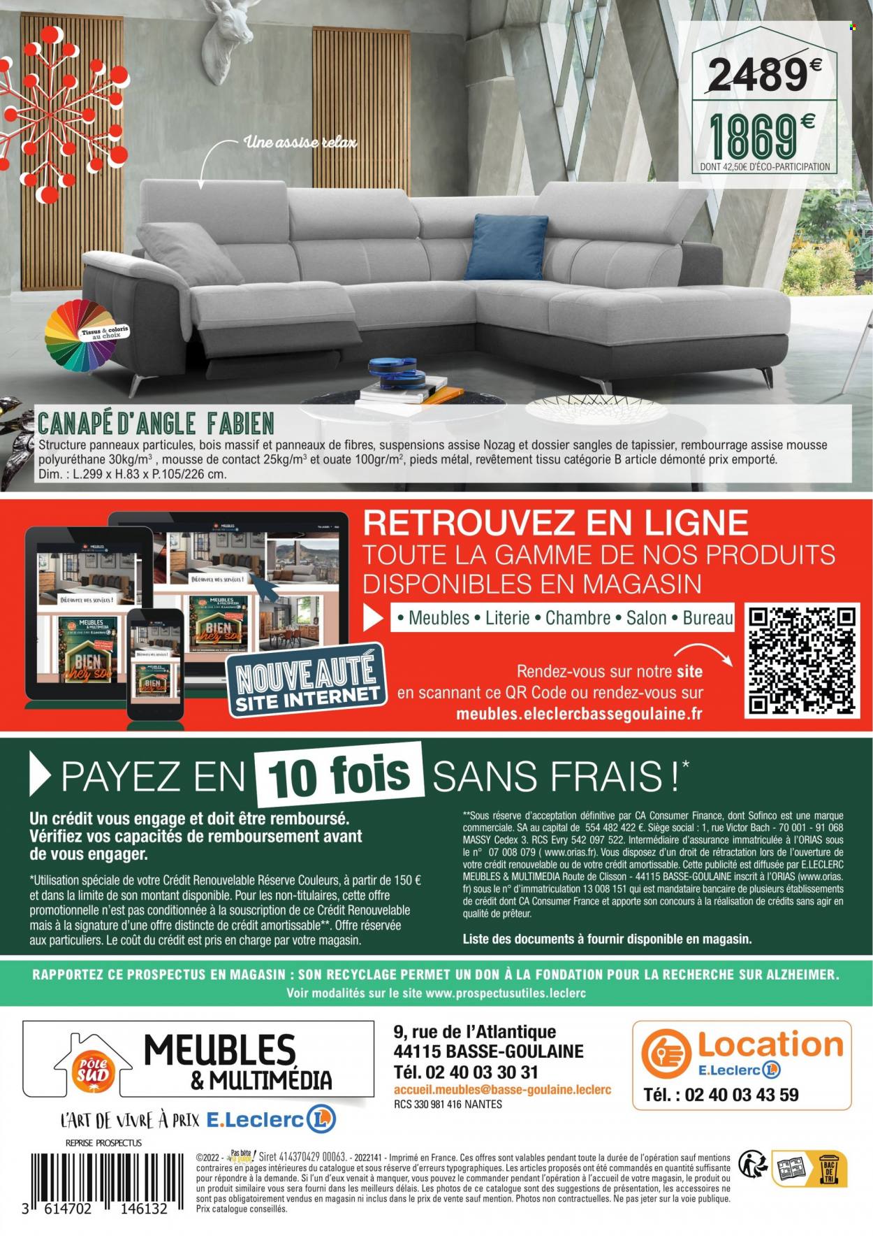 Catalogue E.Leclerc - 30/11/2022 - 31/12/2022. Page 12