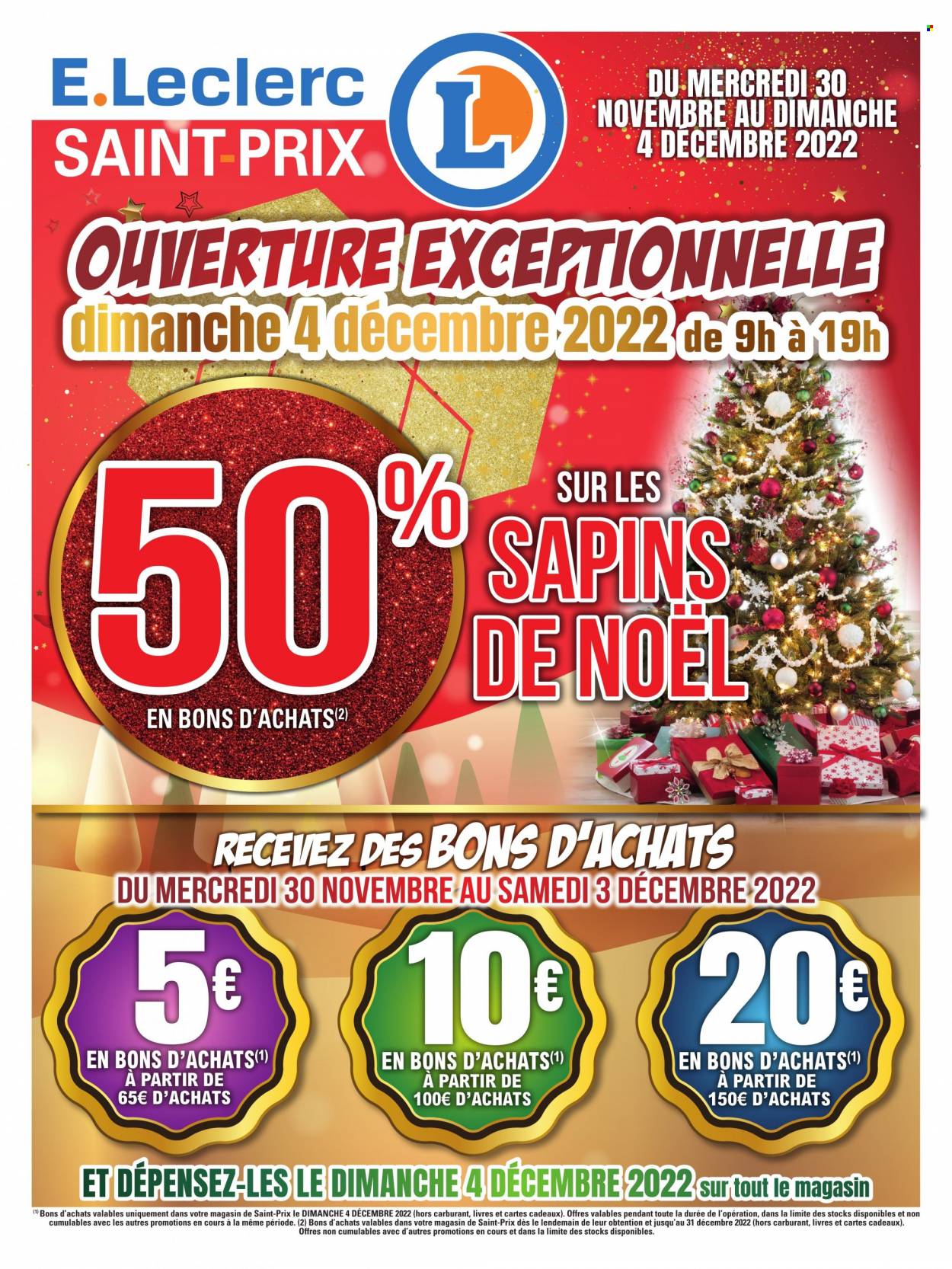 Catalogue E.Leclerc - 30/11/2022 - 04/12/2022. Page 1