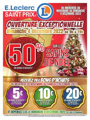 Catalogue E.Leclerc - 30/11/2022 - 04/12/2022.