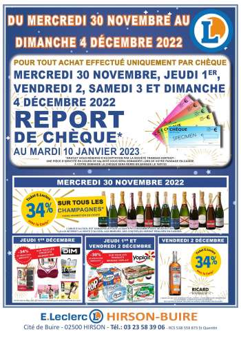 Catalogue E.Leclerc - 30/11/2022 - 04/12/2022.