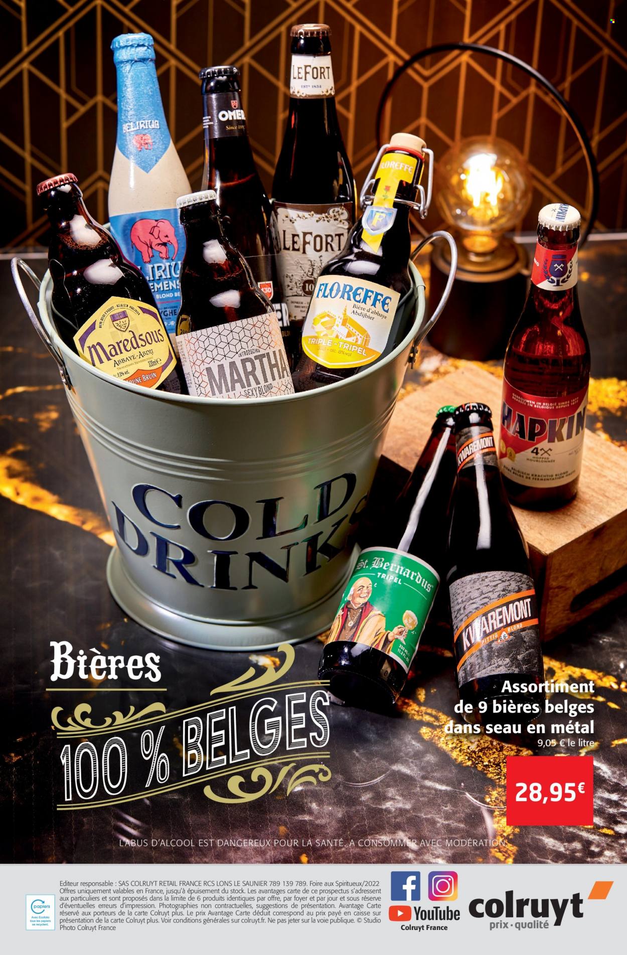 thumbnail - Catalogue Colruyt - 30/11/2022 - 24/12/2022 - Produits soldés - bière. Page 8.