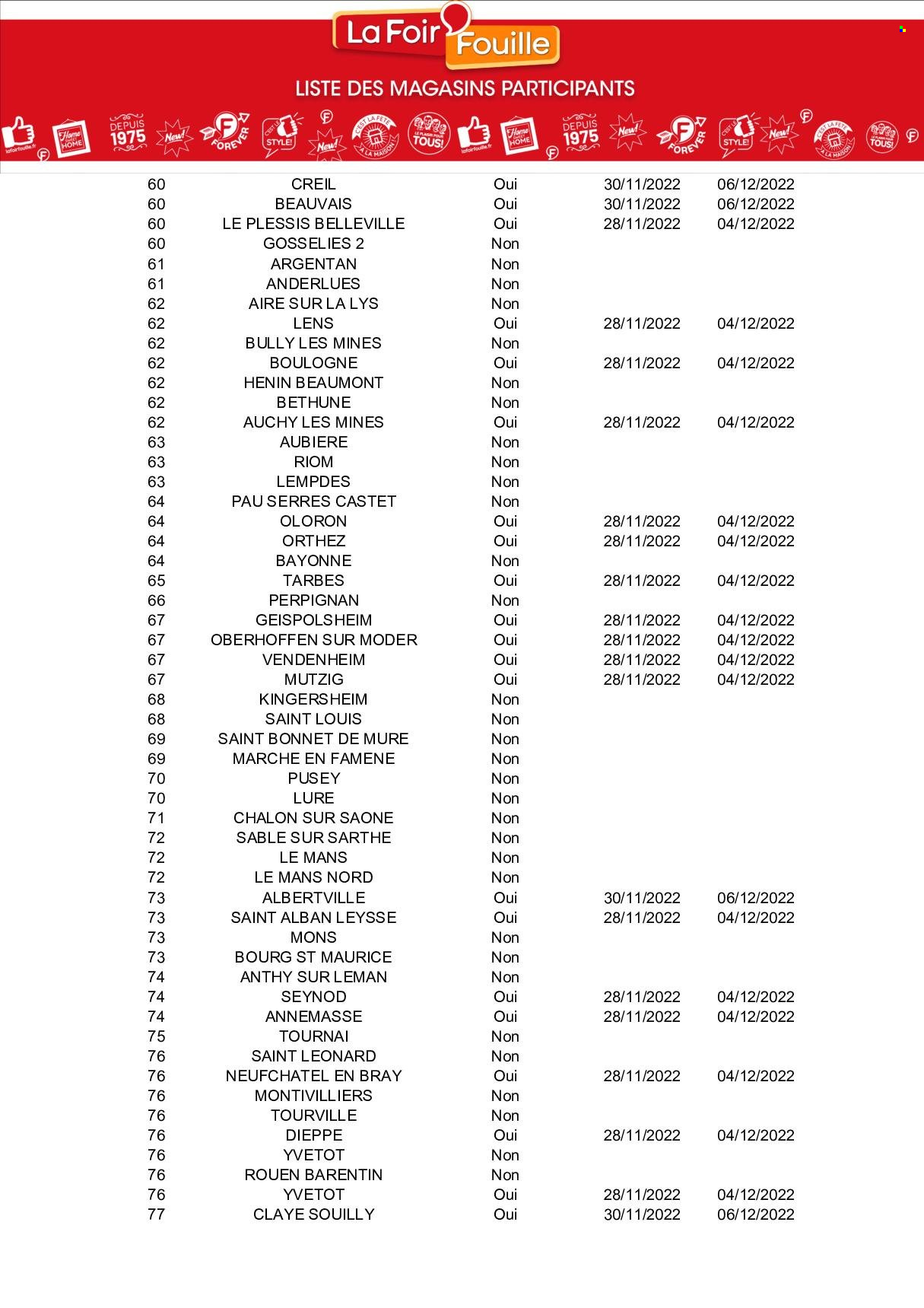 Catalogue La Foir'Fouille - 28/11/2022 - 04/12/2022. Page 16