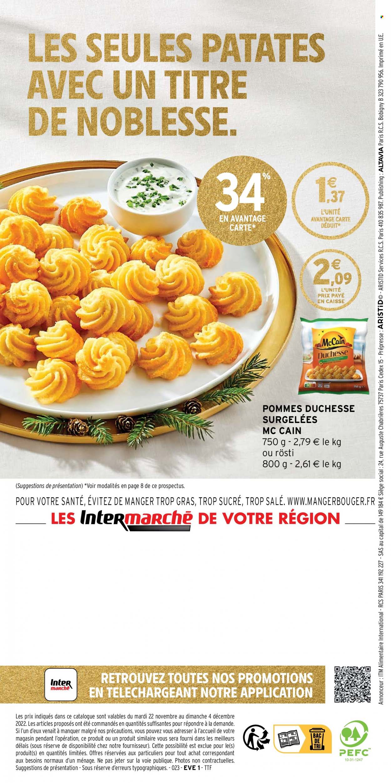Catalogue Intermarché - 22/11/2022 - 04/12/2022. Page 16