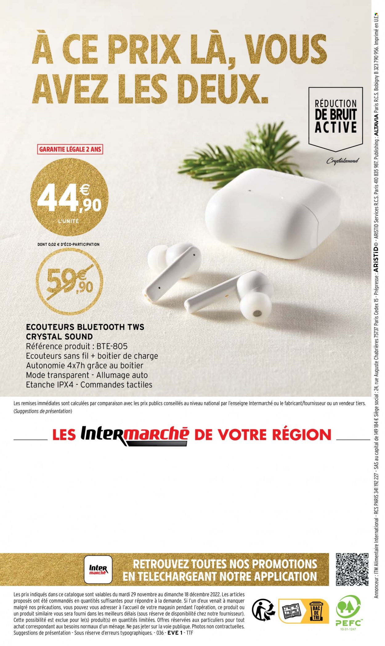 Catalogue Intermarché - 29/11/2022 - 18/12/2022. Page 60