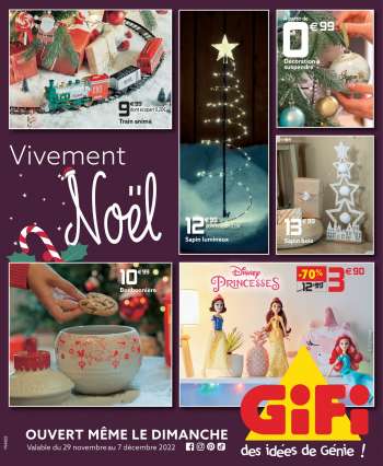 Catalogue GiFi - 29/11/2022 - 07/12/2022.