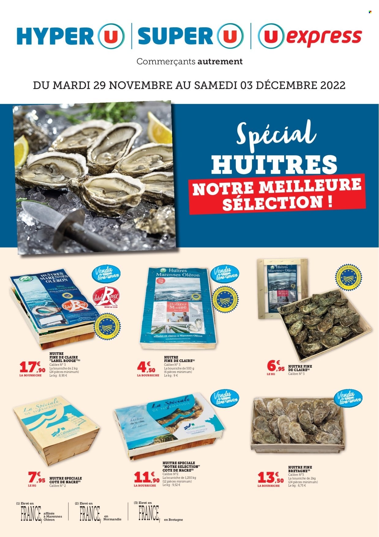 Catalogue Magasins U - 29/11/2022 - 03/12/2022. Page 1