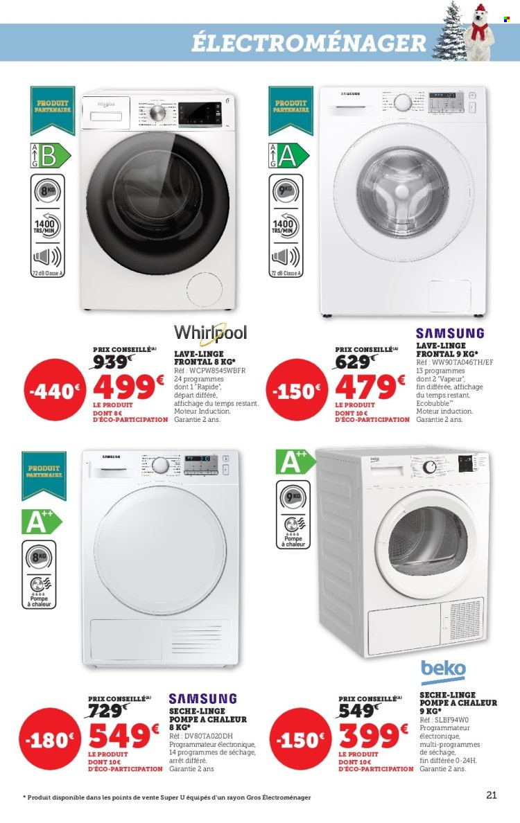 Catalogue SUPER U - 29/11/2022 - 17/12/2022. Page 21