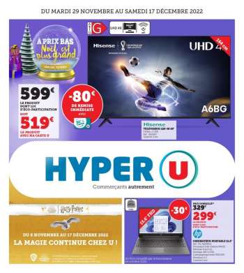 Catalogue HYPER U - 29/11/2022 - 17/12/2022.