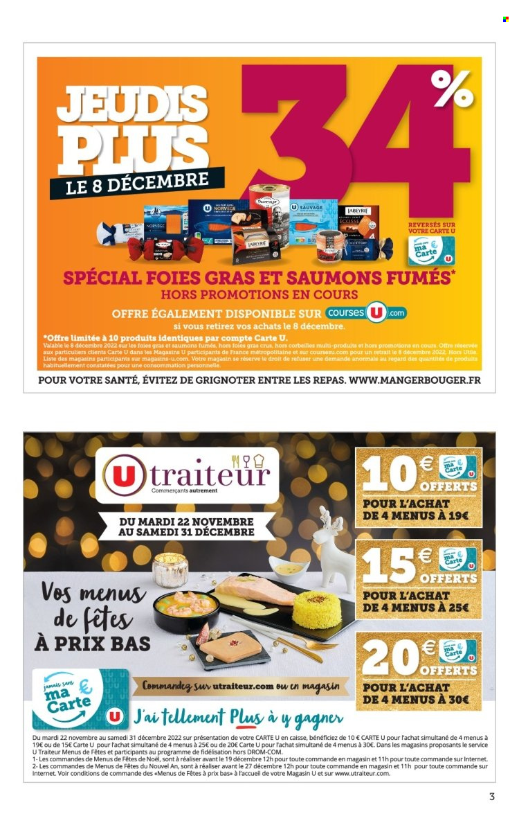 Catalogue SUPER U - 29/11/2022 - 10/12/2022. Page 3
