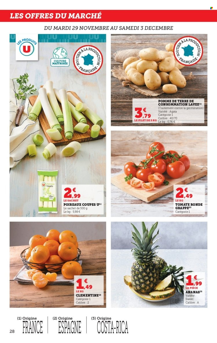 Catalogue SUPER U - 29/11/2022 - 10/12/2022. Page 28