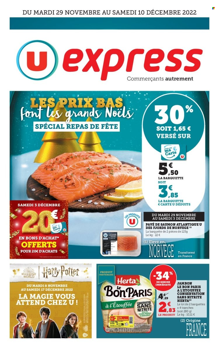 Catalogue U express - 29/11/2022 - 10/12/2022. Page 1
