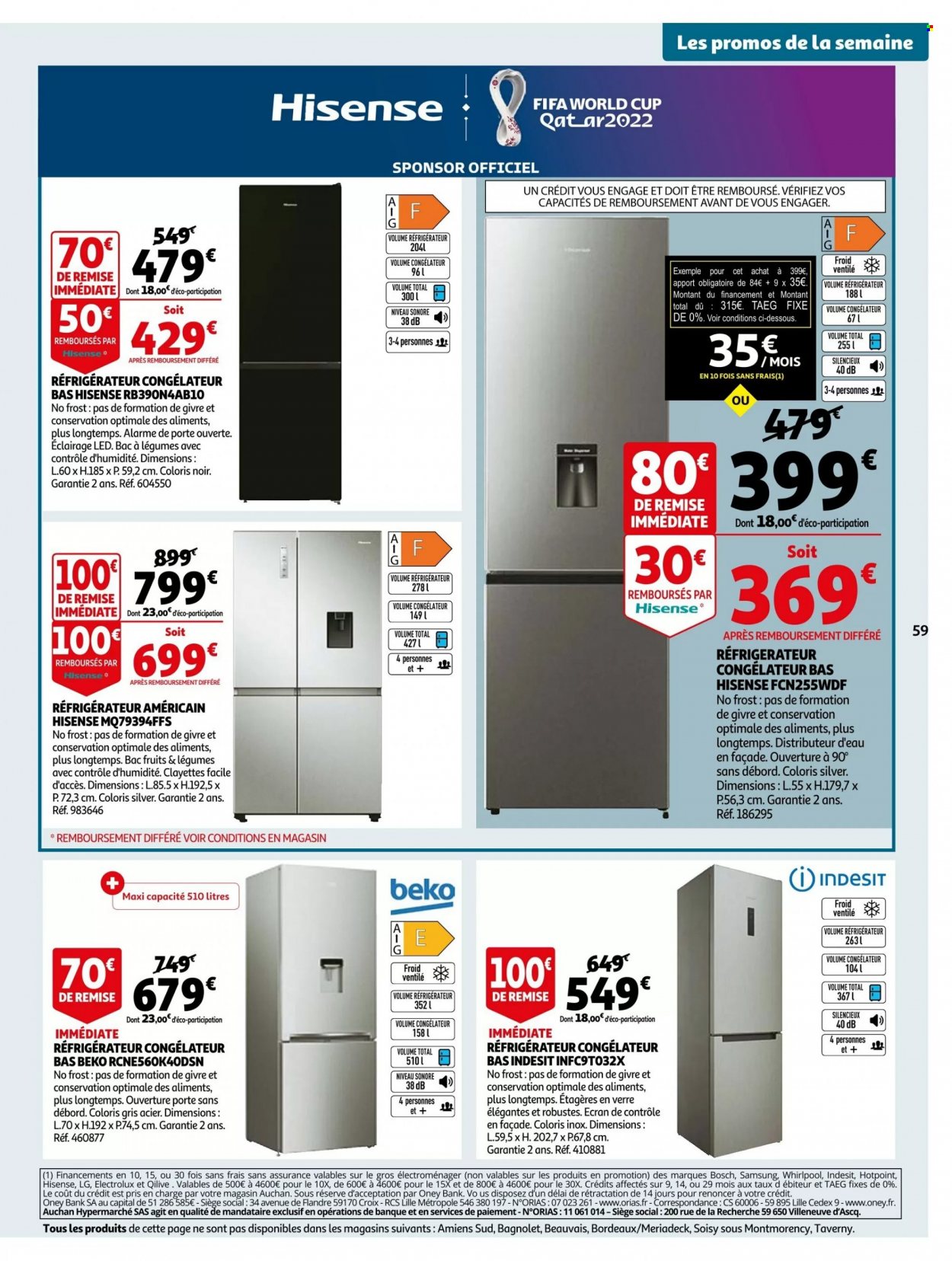 Catalogue Auchan - 30/11/2022 - 06/12/2022. Page 59