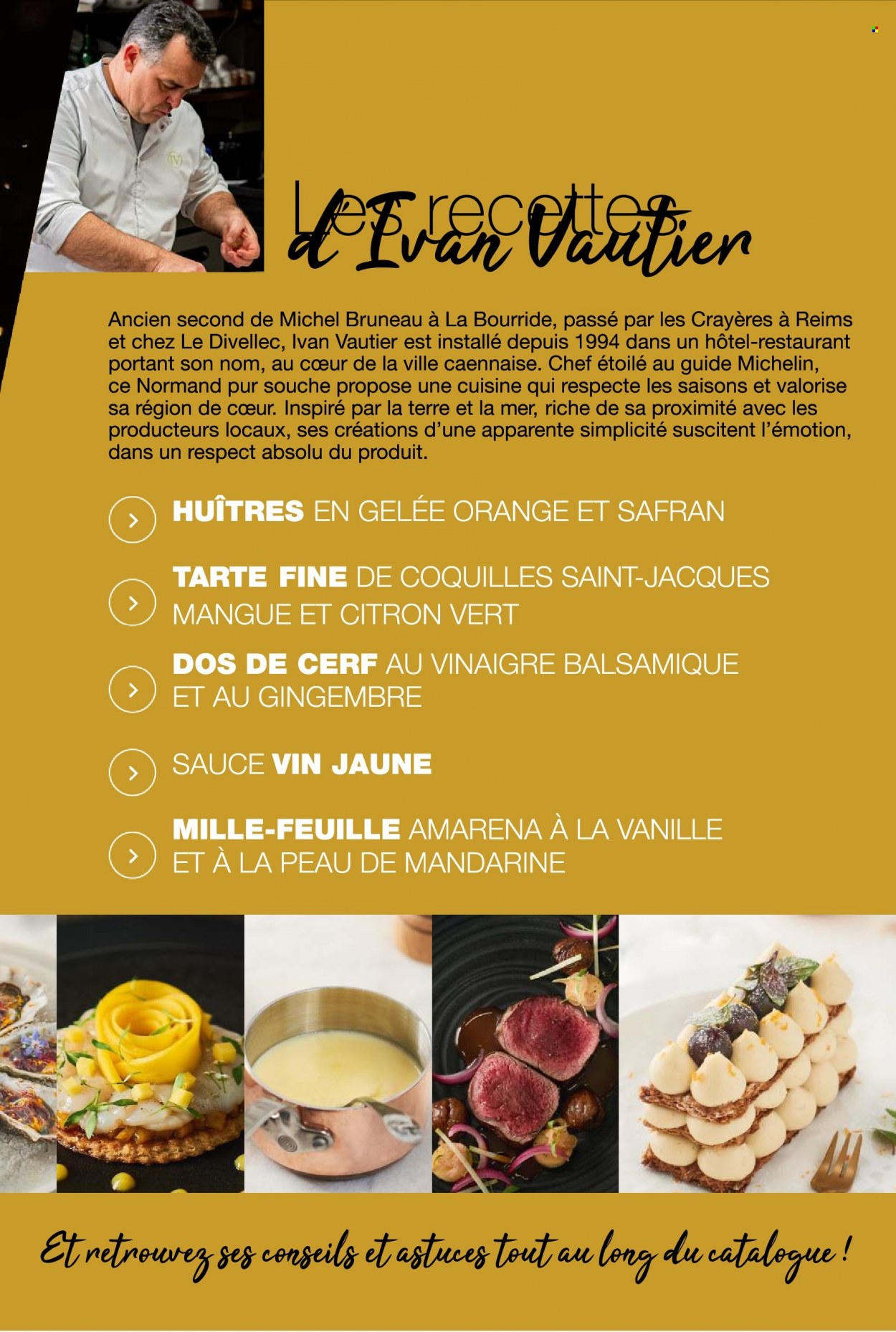 thumbnail - Catalogue Promocash - 01/12/2022 - 31/12/2022 - Produits soldés - tarte, viande de cerf, coquilles Saint-Jacques, huître, vin. Page 3.