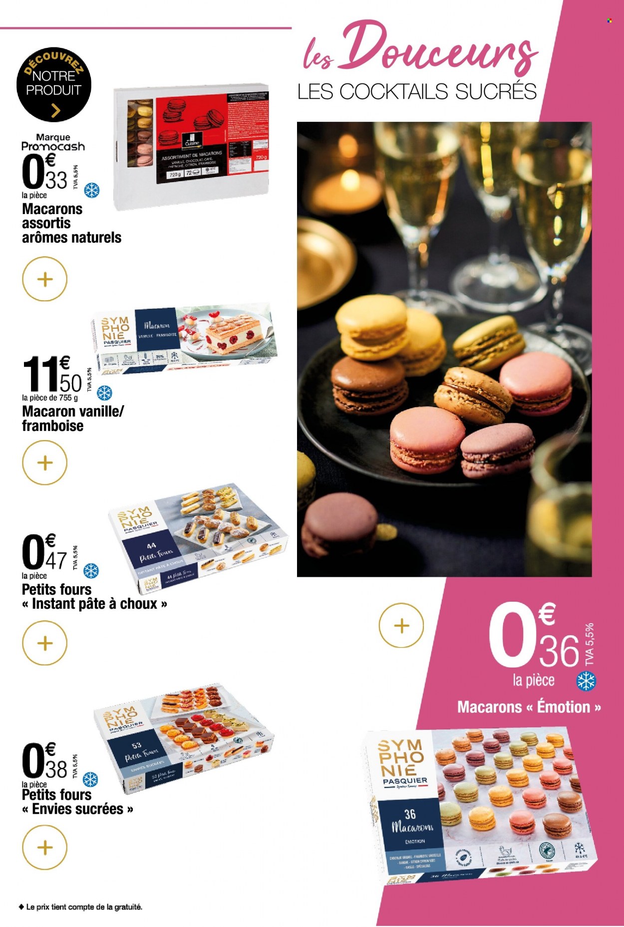 thumbnail - Catalogue Promocash - 01/12/2022 - 31/12/2022 - Produits soldés - macarons, petit four, chocolat, café. Page 48.