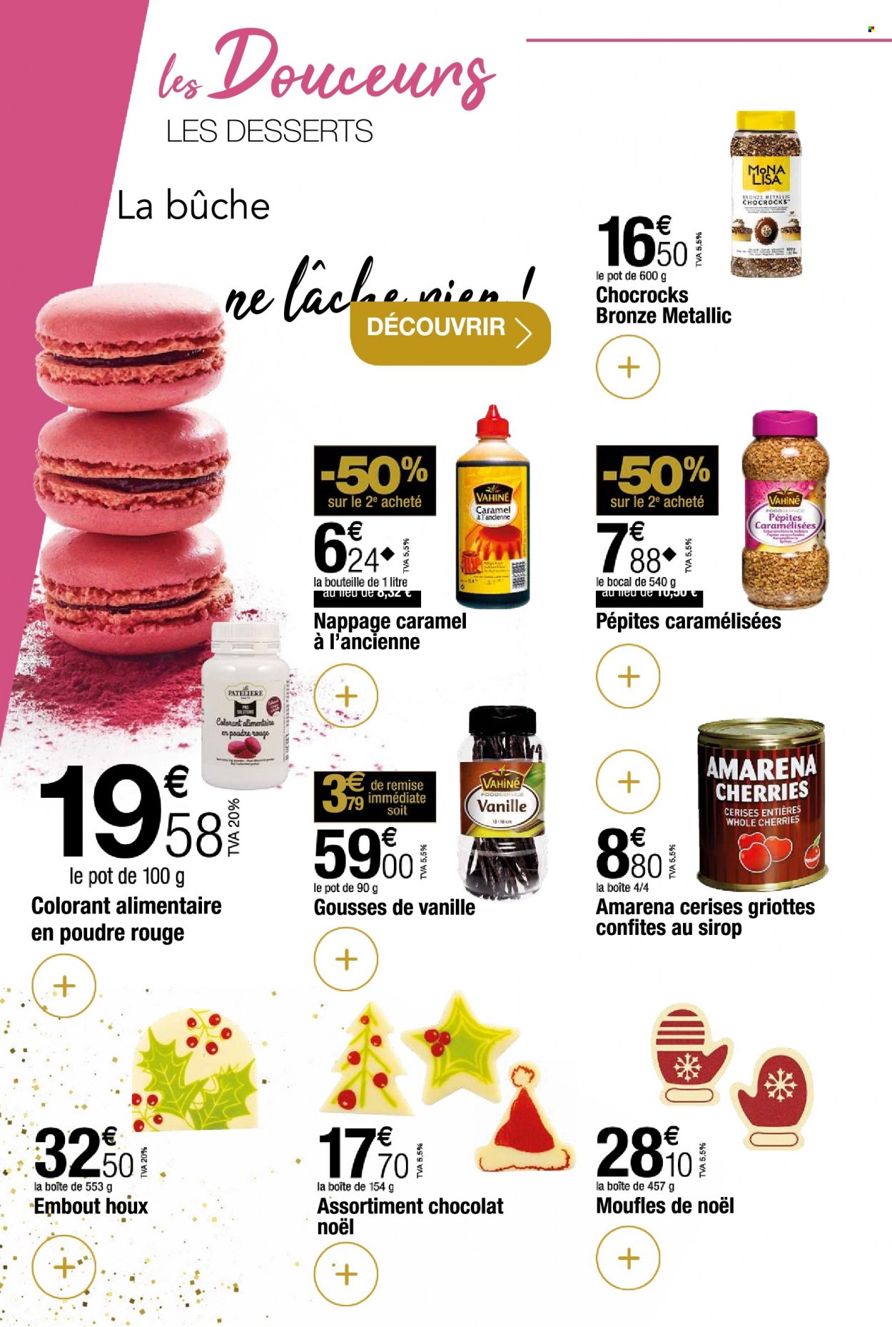 thumbnail - Catalogue Promocash - 01/12/2022 - 31/12/2022 - Produits soldés - cerises, chocolat, gousses de vanille. Page 51.