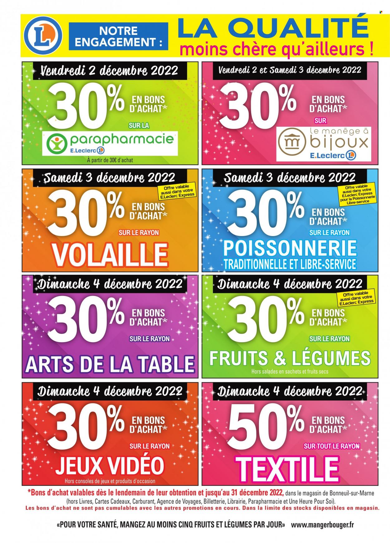 Catalogue E.Leclerc - 30/11/2022 - 04/12/2022. Page 2