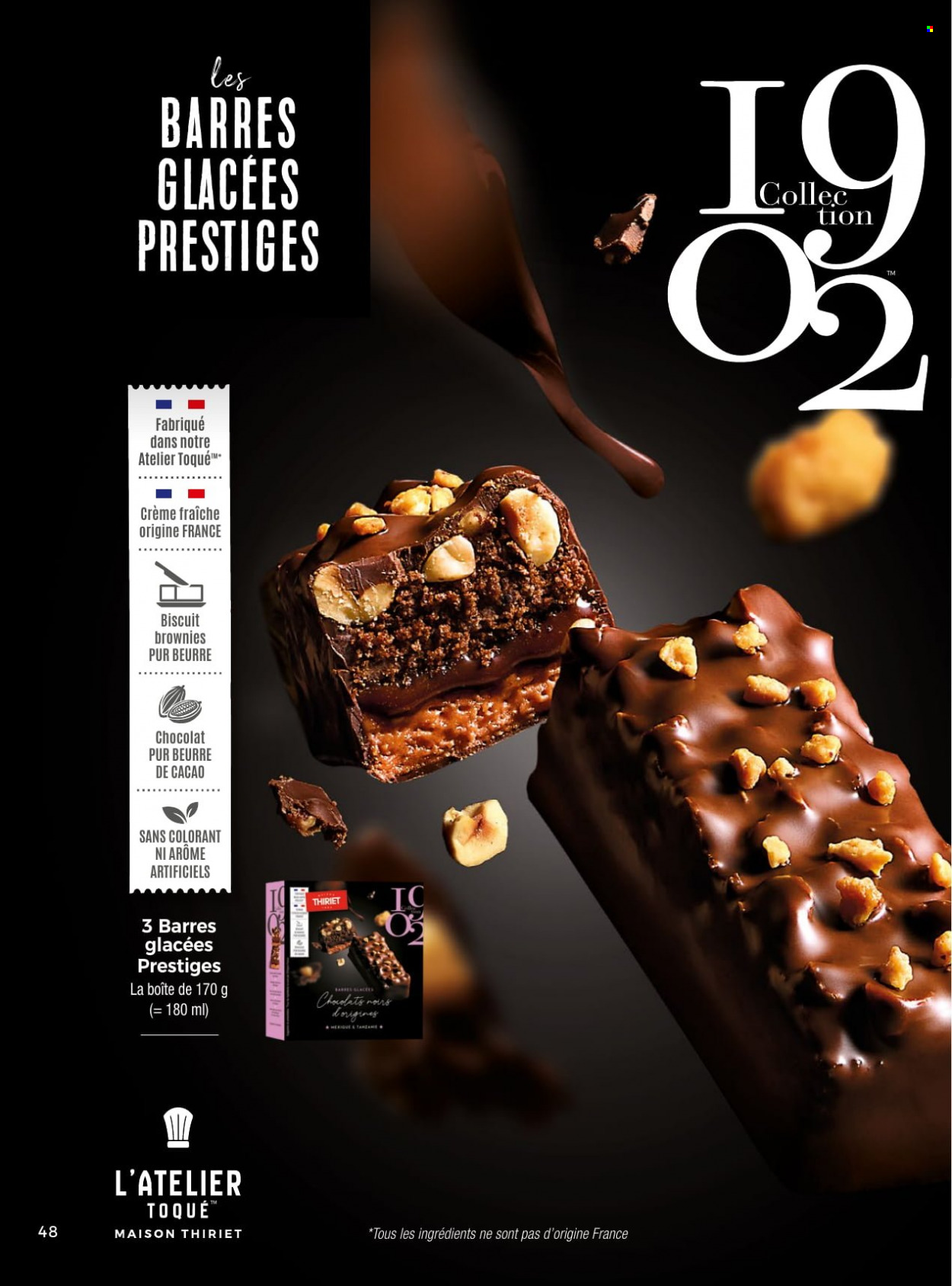 thumbnail - Catalogue Thiriet - 24/11/2022 - 31/12/2022 - Produits soldés - crème fraîche, biscuits. Page 48.