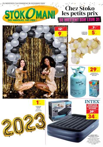 Catalogue Stokomani - 07/12/2022 - 18/12/2022.