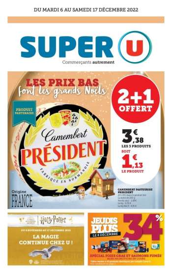 Catalogue SUPER U - 06/12/2022 - 17/12/2022.