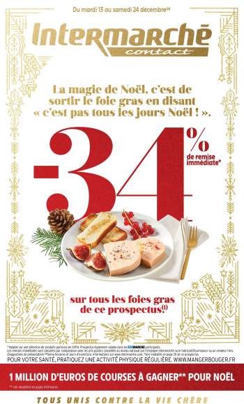 Catalogue Intermarché Contact - 13/12/2022 - 24/12/2022.