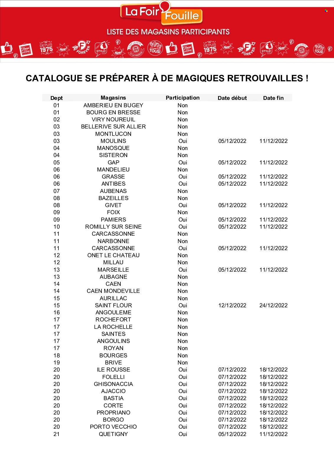 Catalogue La Foir'Fouille - 05/12/2022 - 11/12/2022. Page 13