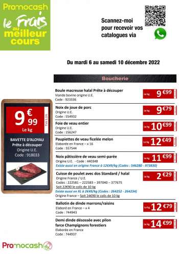 Catalogue Promocash - 06/12/2022 - 10/12/2022.