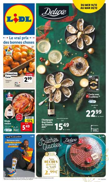 Catalogue Lidl - 14/12/2022 - 20/12/2022.