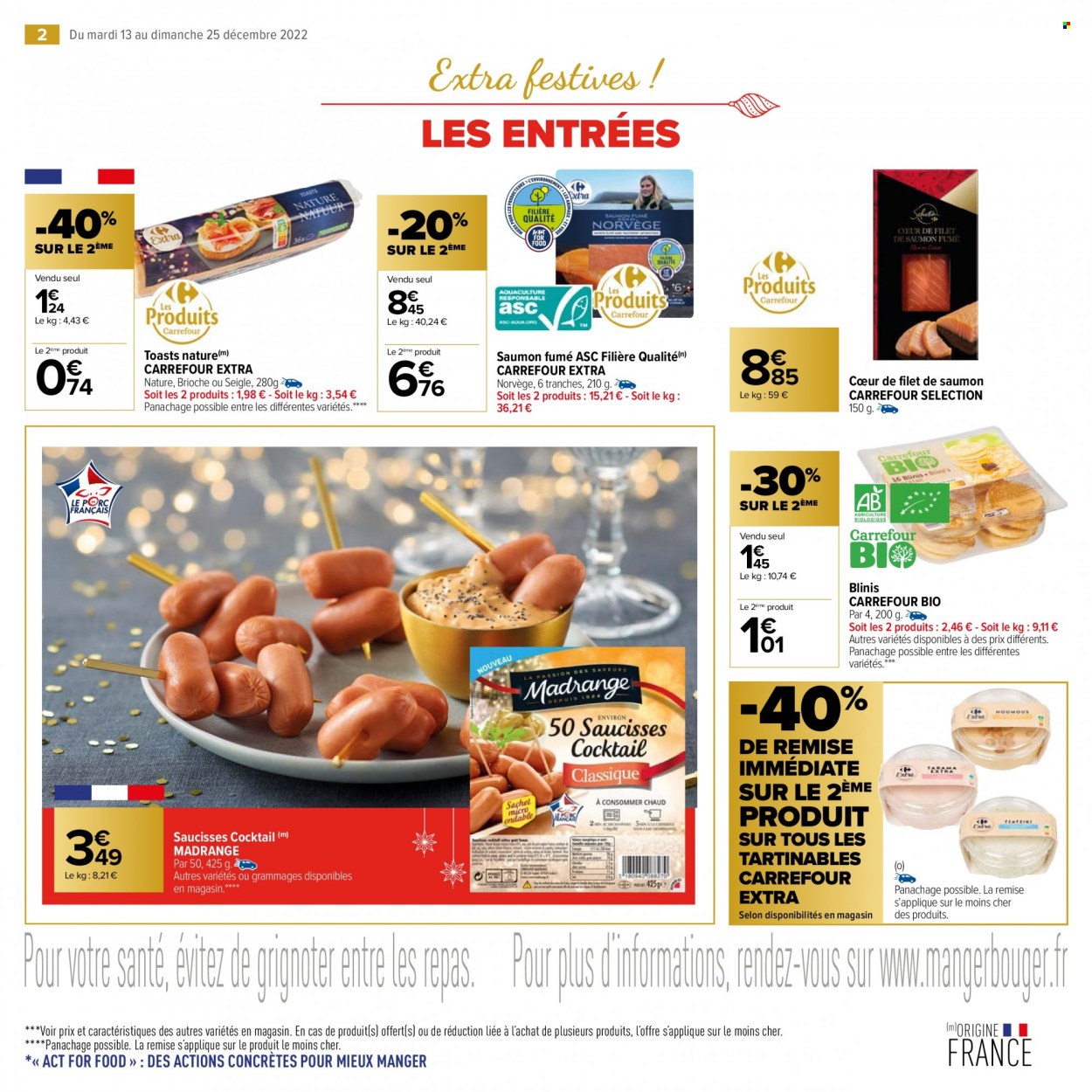 Catalogue Carrefour Market - 13/12/2022 - 25/12/2022. Page 2