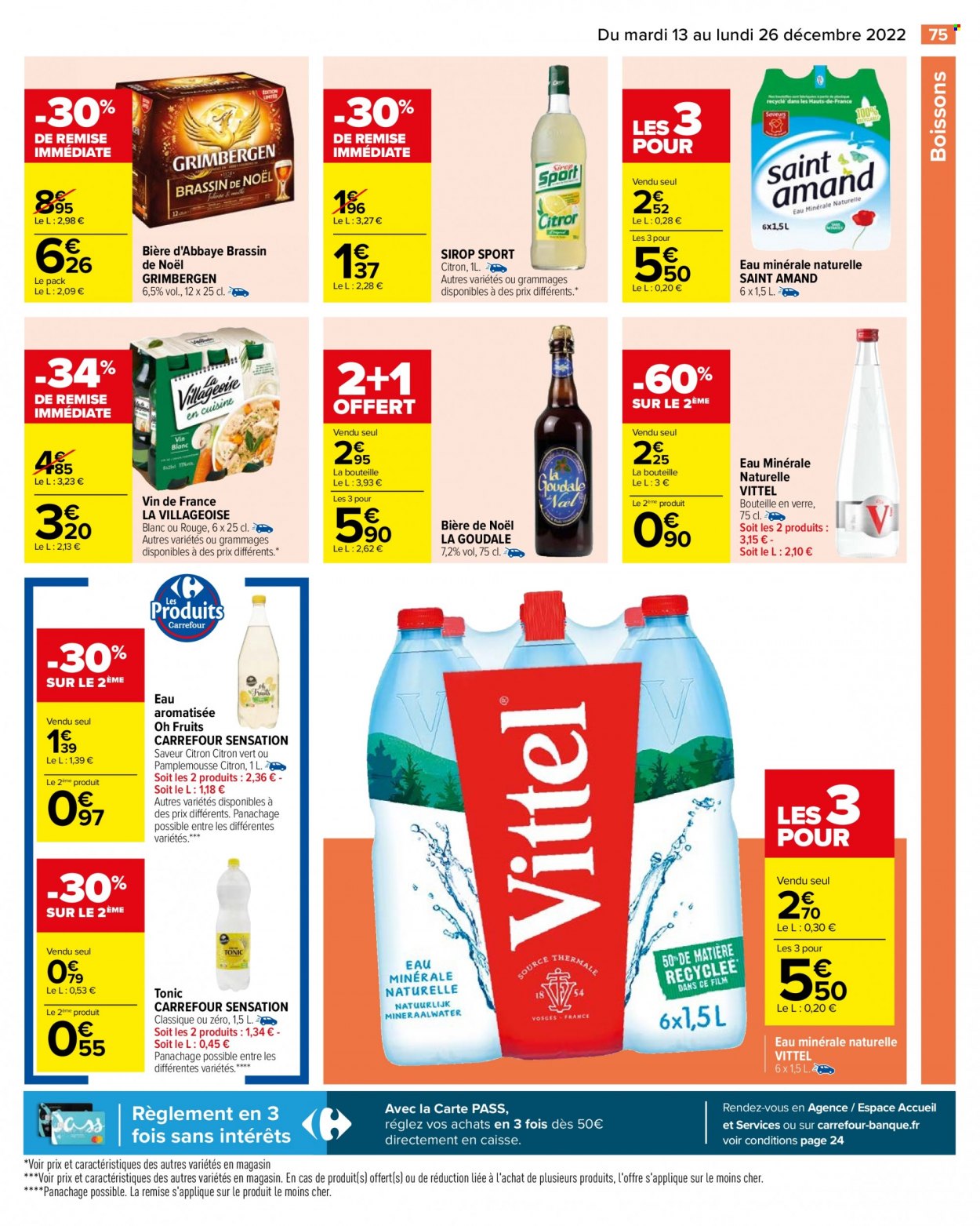 Catalogue Carrefour Hypermarchés - 13/12/2022 - 26/12/2022. Page 77