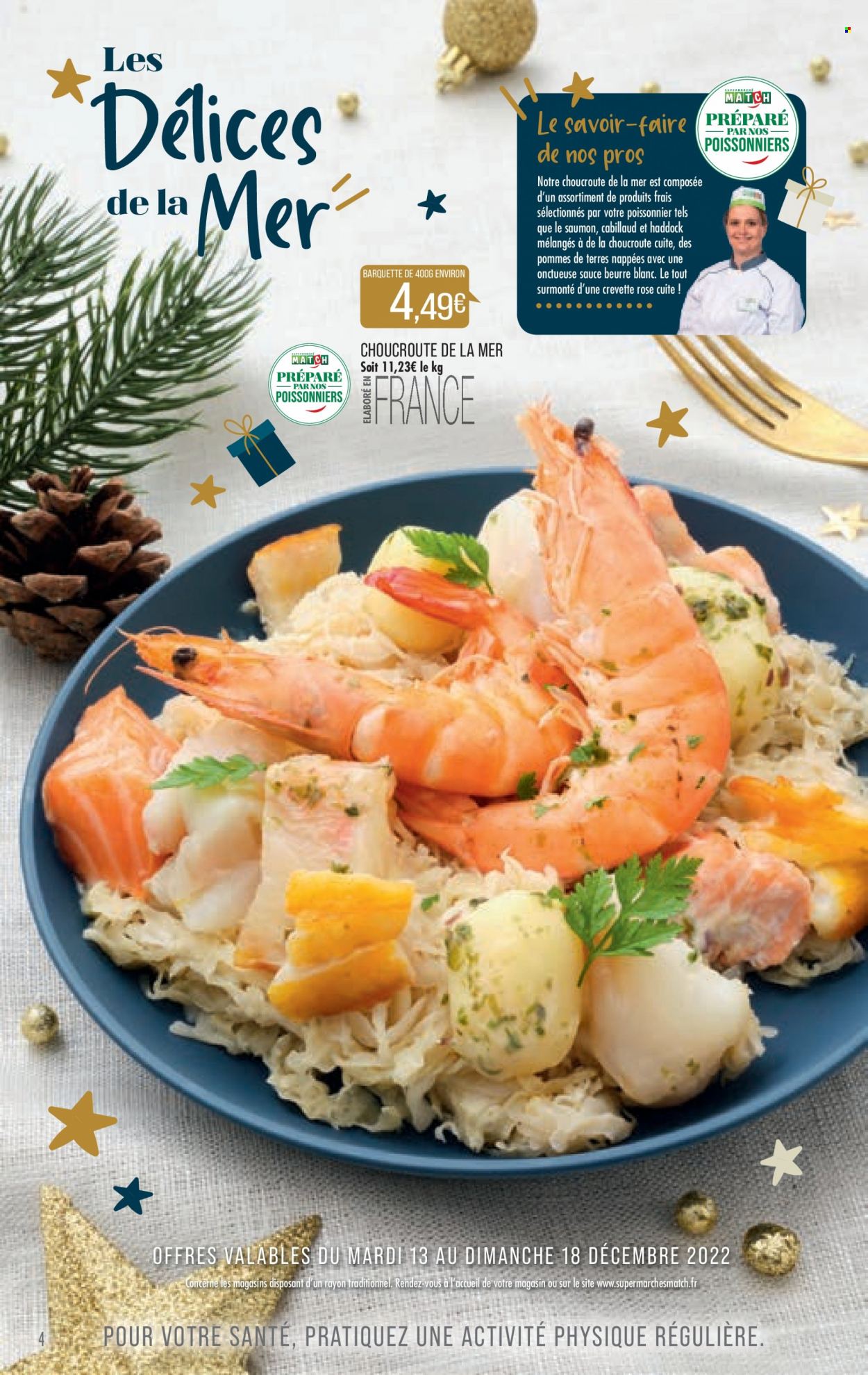 Catalogue Supermarché Match - 13/12/2022 - 26/12/2022. Page 4