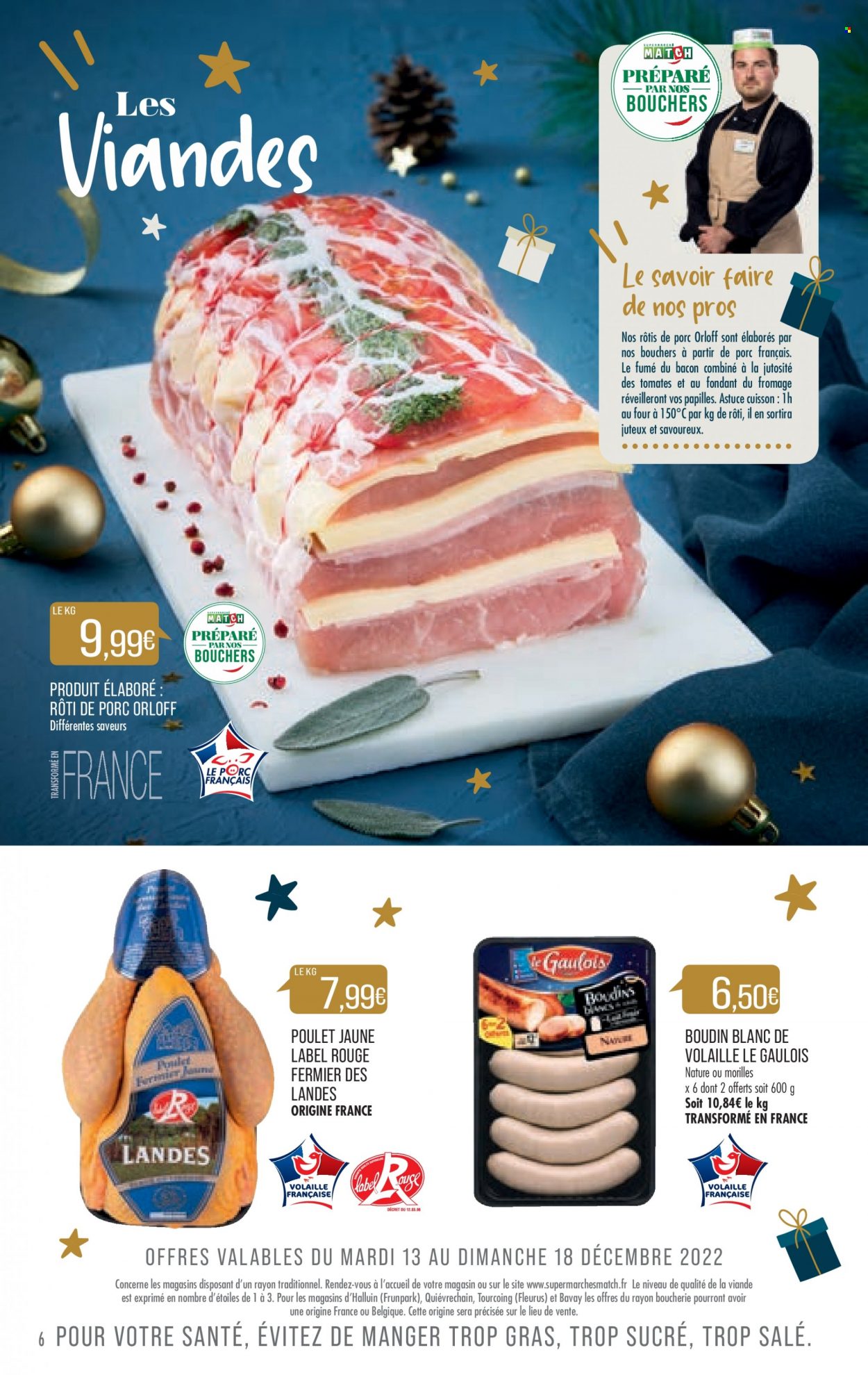 Catalogue Supermarché Match - 13/12/2022 - 26/12/2022. Page 6