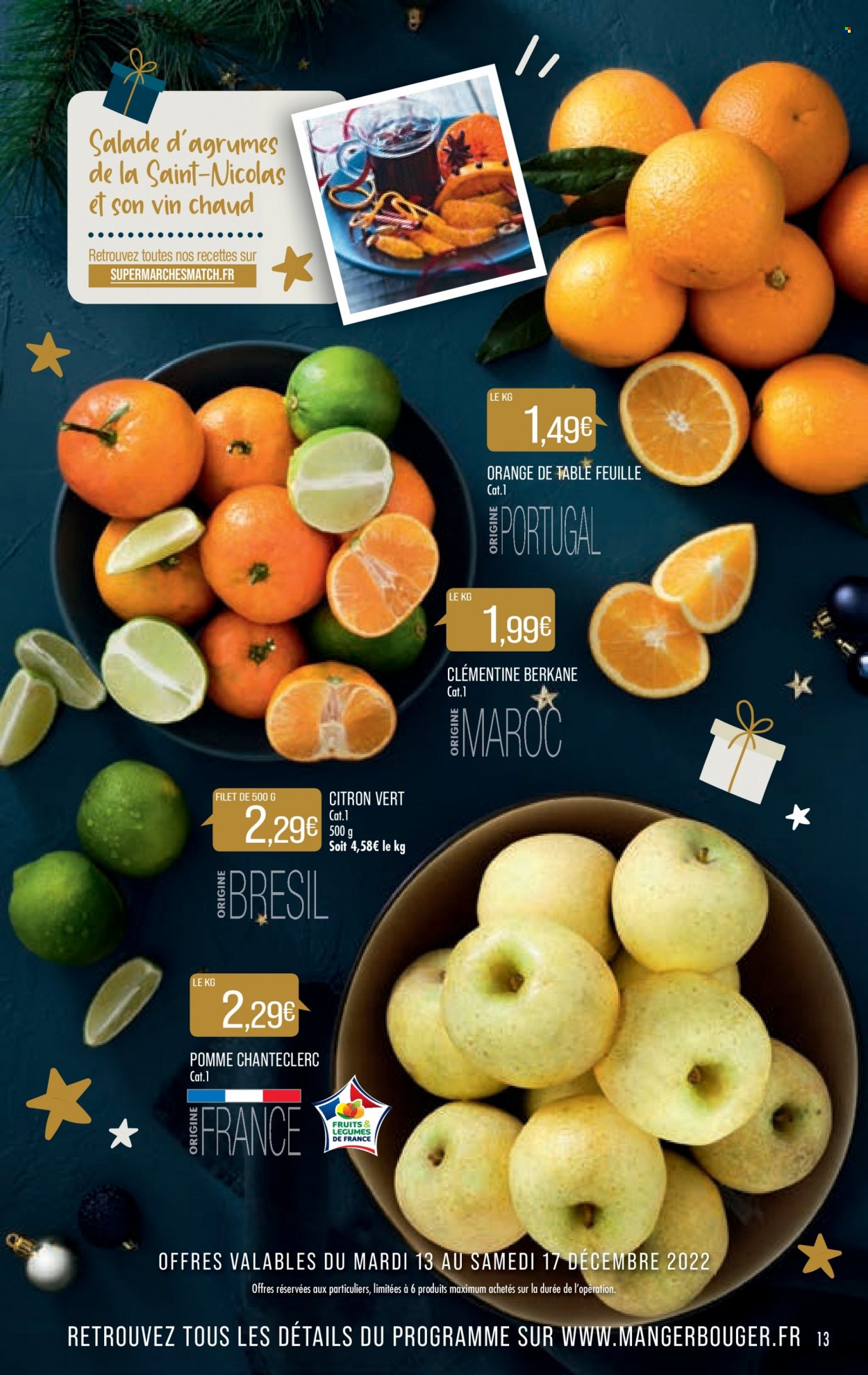 Catalogue Supermarché Match - 13/12/2022 - 26/12/2022. Page 13